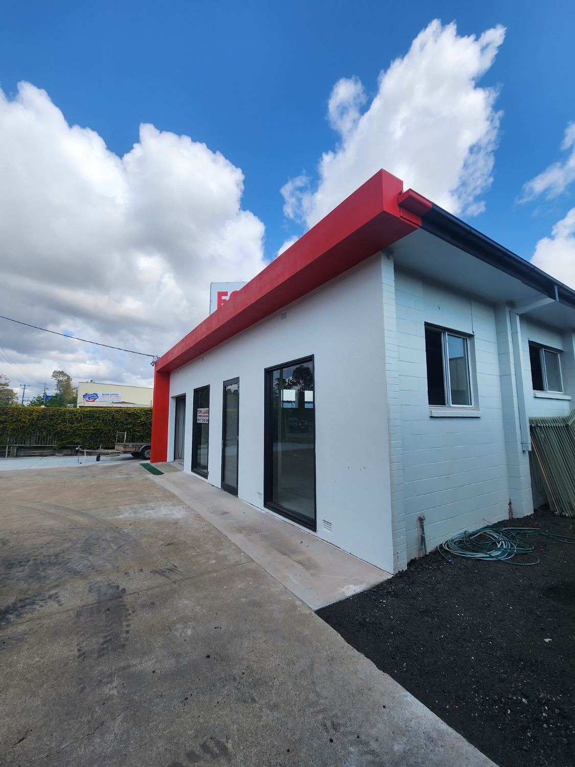 Finished commercial renovation