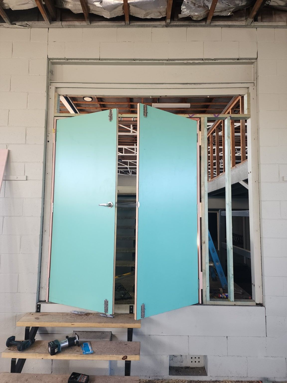 Commercial renovation project detail