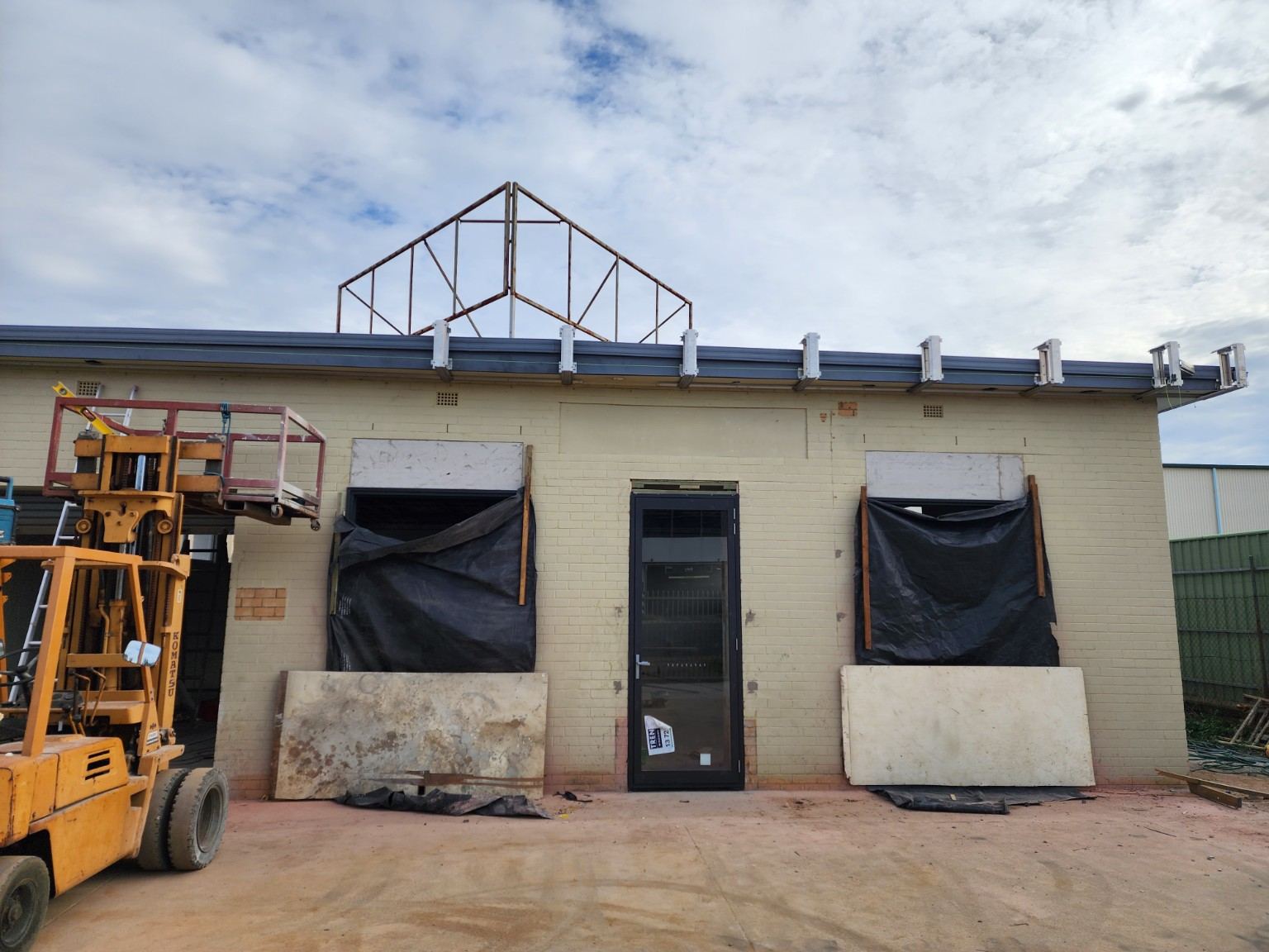 Commercial renovation project detail