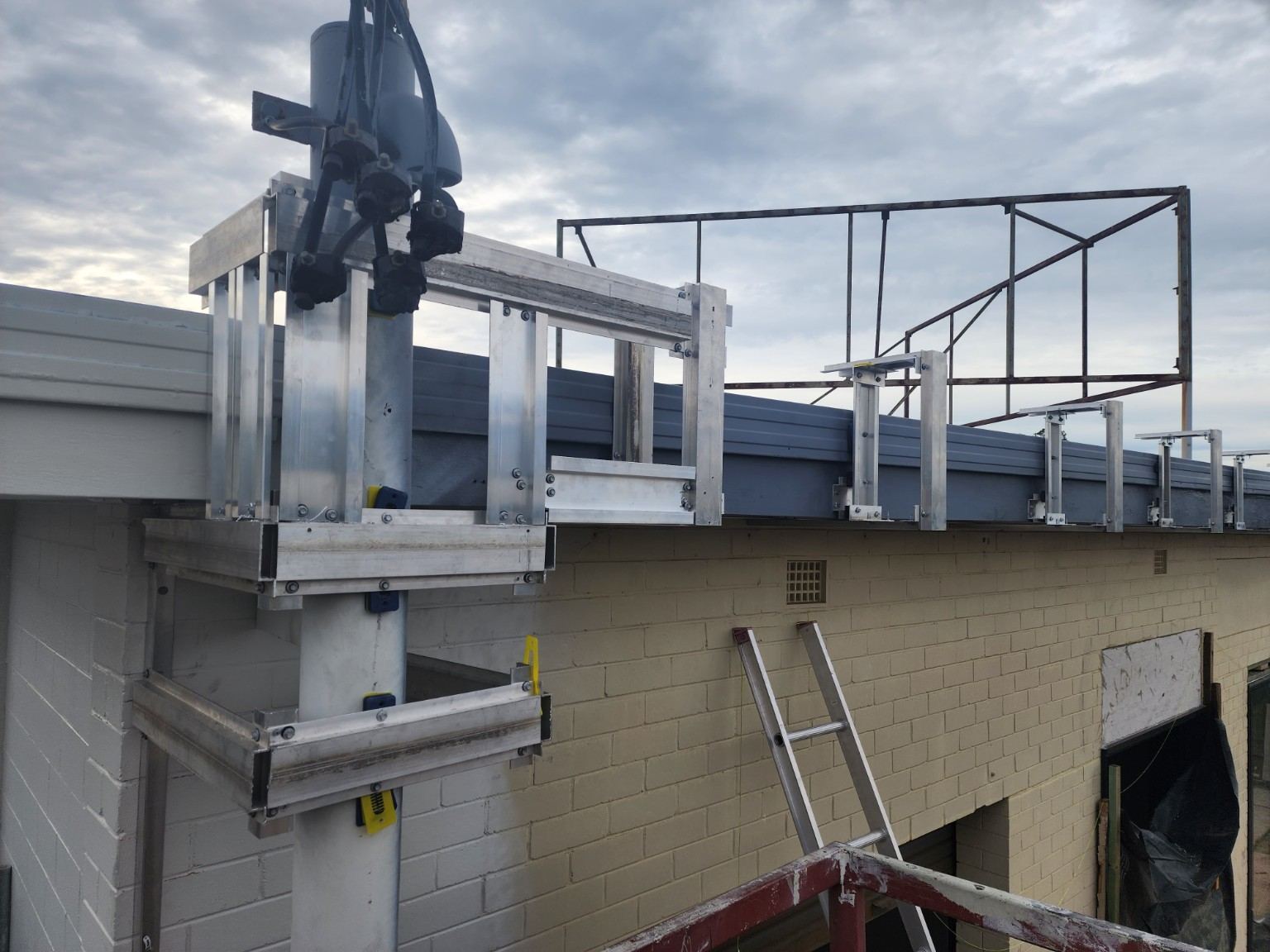 Commercial renovation project detail