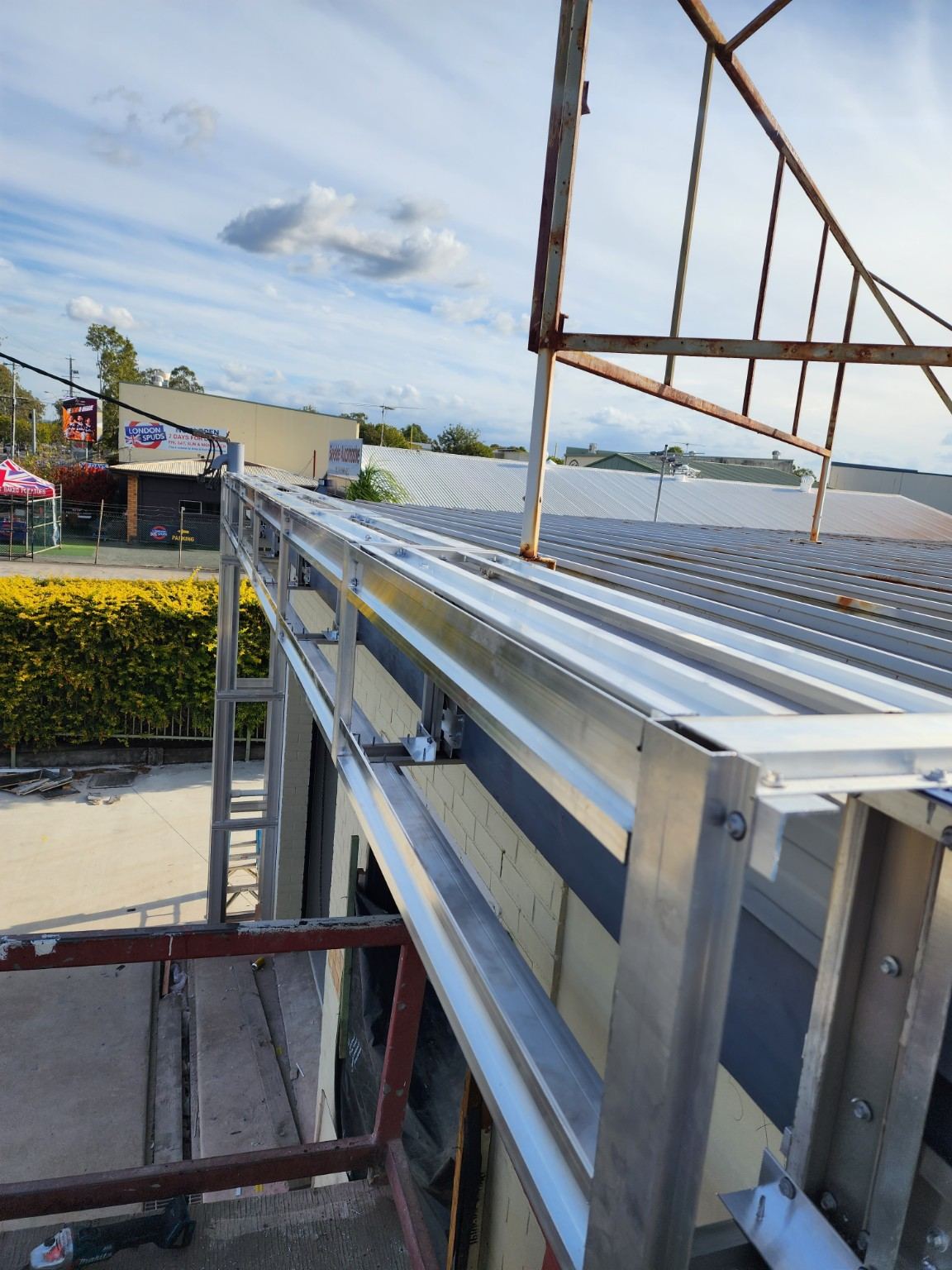 Commercial renovation project detail