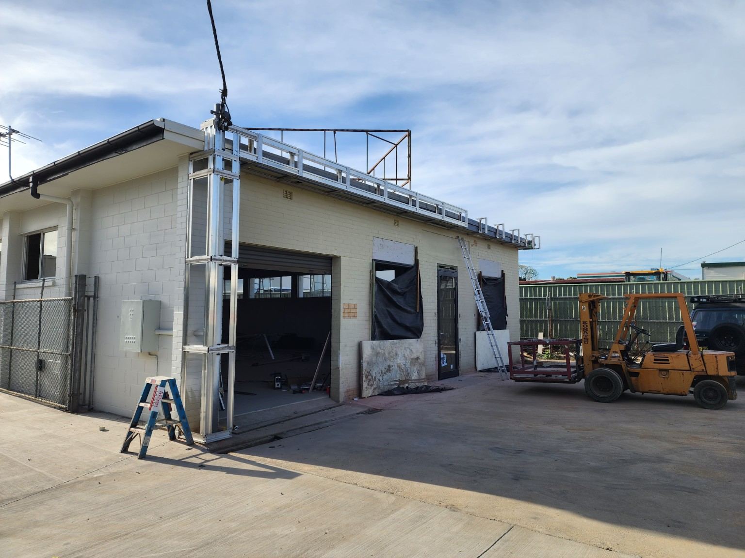 Commercial renovation project detail