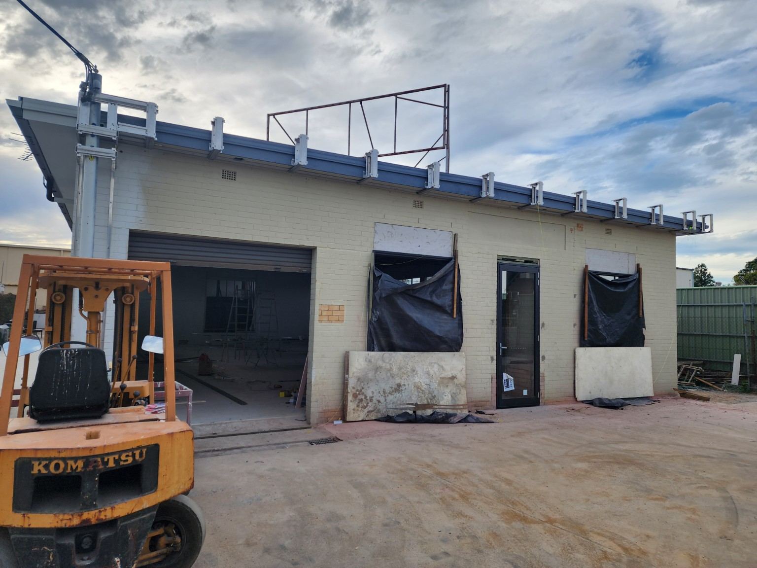 Commercial renovation project detail