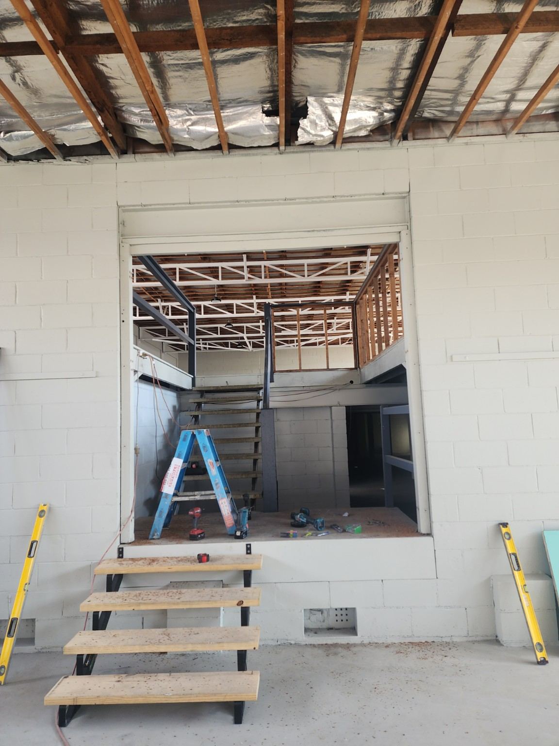 Commercial renovation project detail