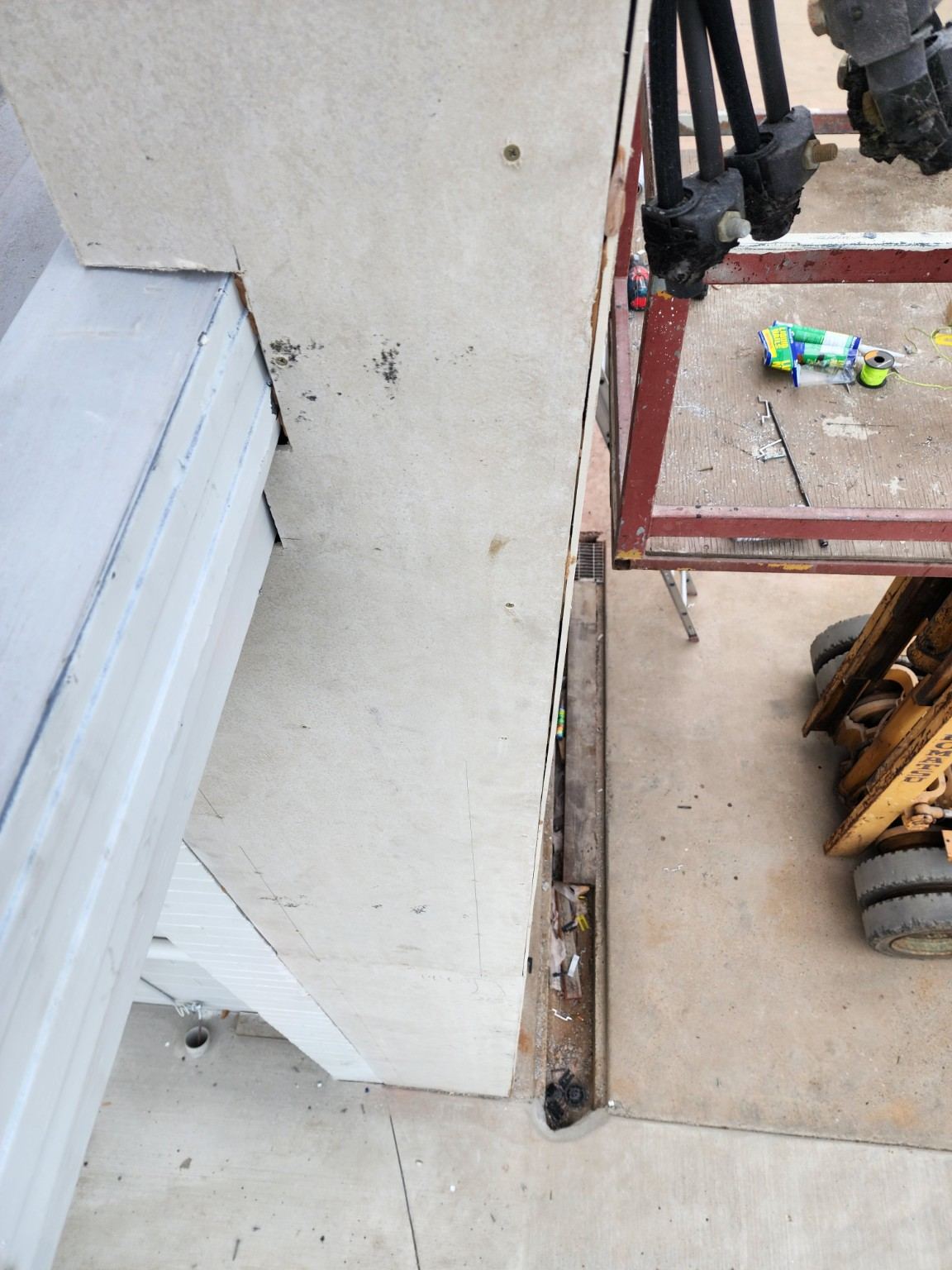 Commercial renovation project detail