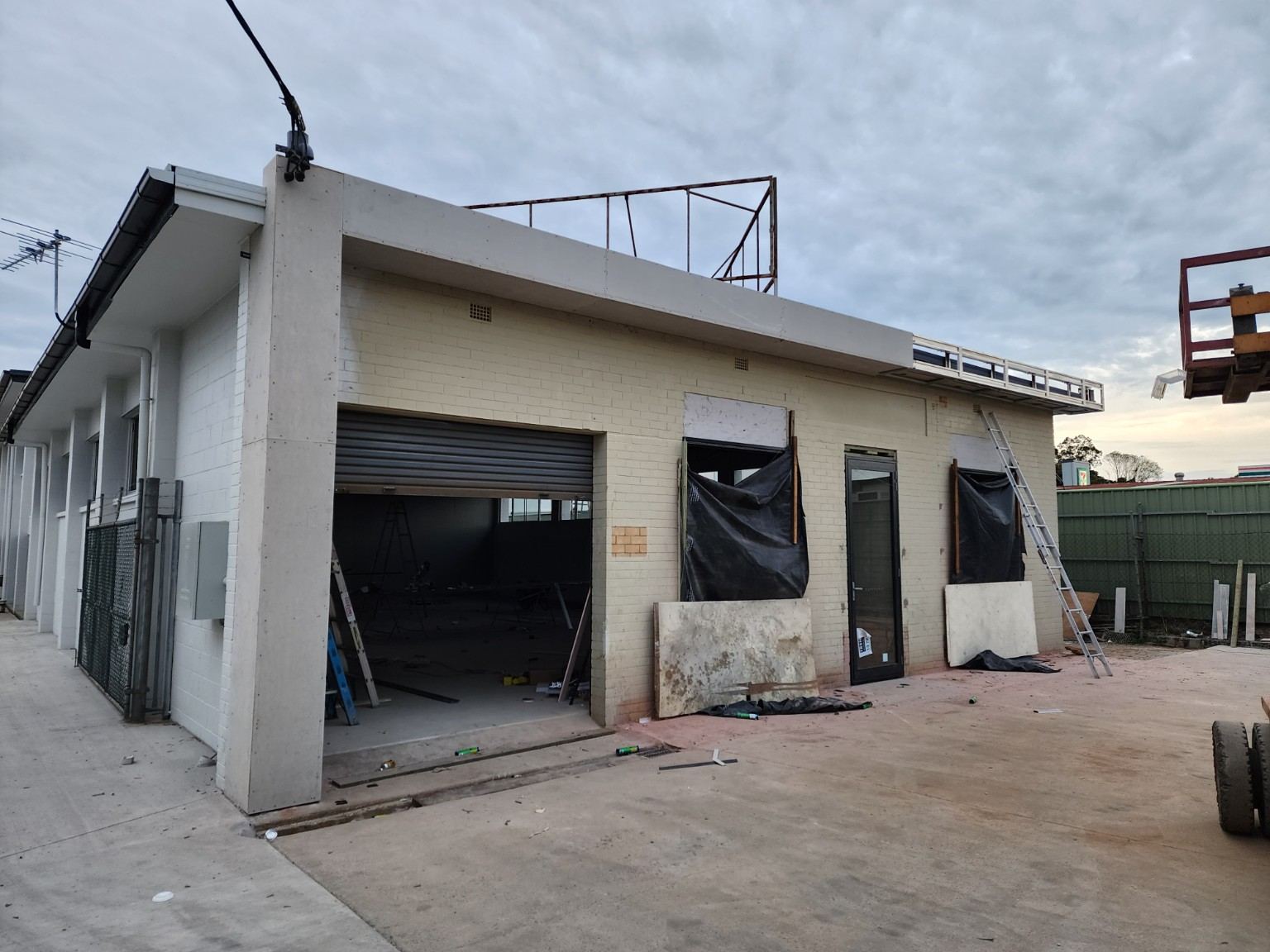 Commercial renovation project