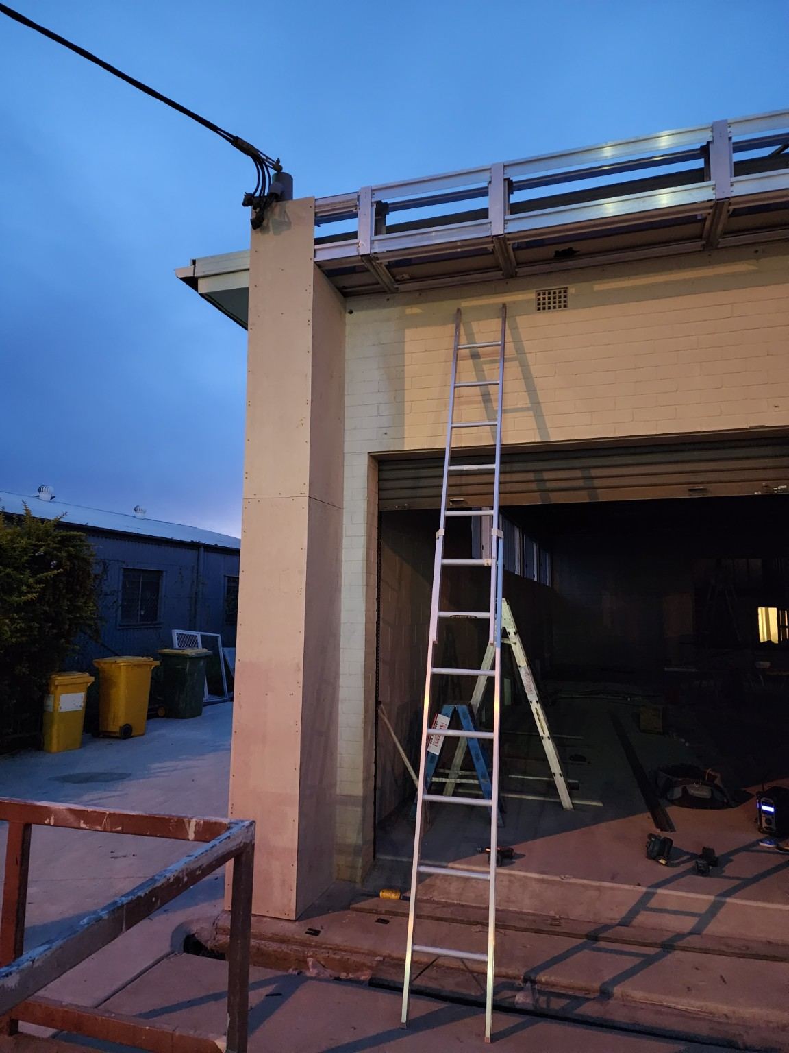 Commercial renovation project detail